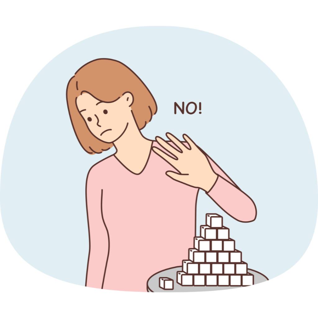 How to cure hormonal imbalance in females by cutting down simple sugar intake