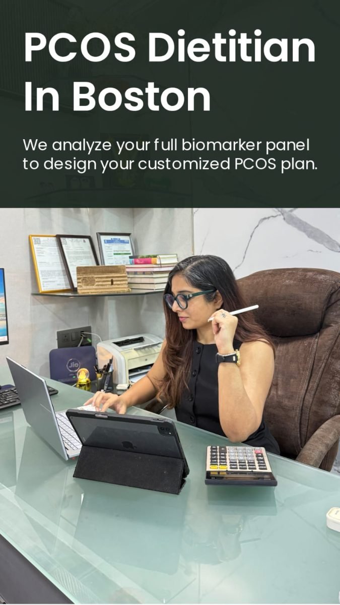 Best Online PCOS/PMOS Dietitian in Boston: 34 Questions Answered for American & Indian Women (Ages 30–45)