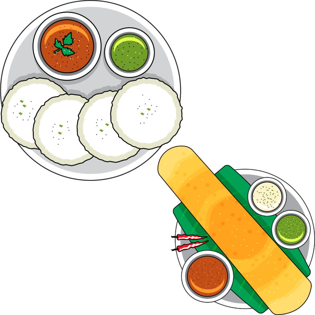 Idli, Dosa in gut health diet